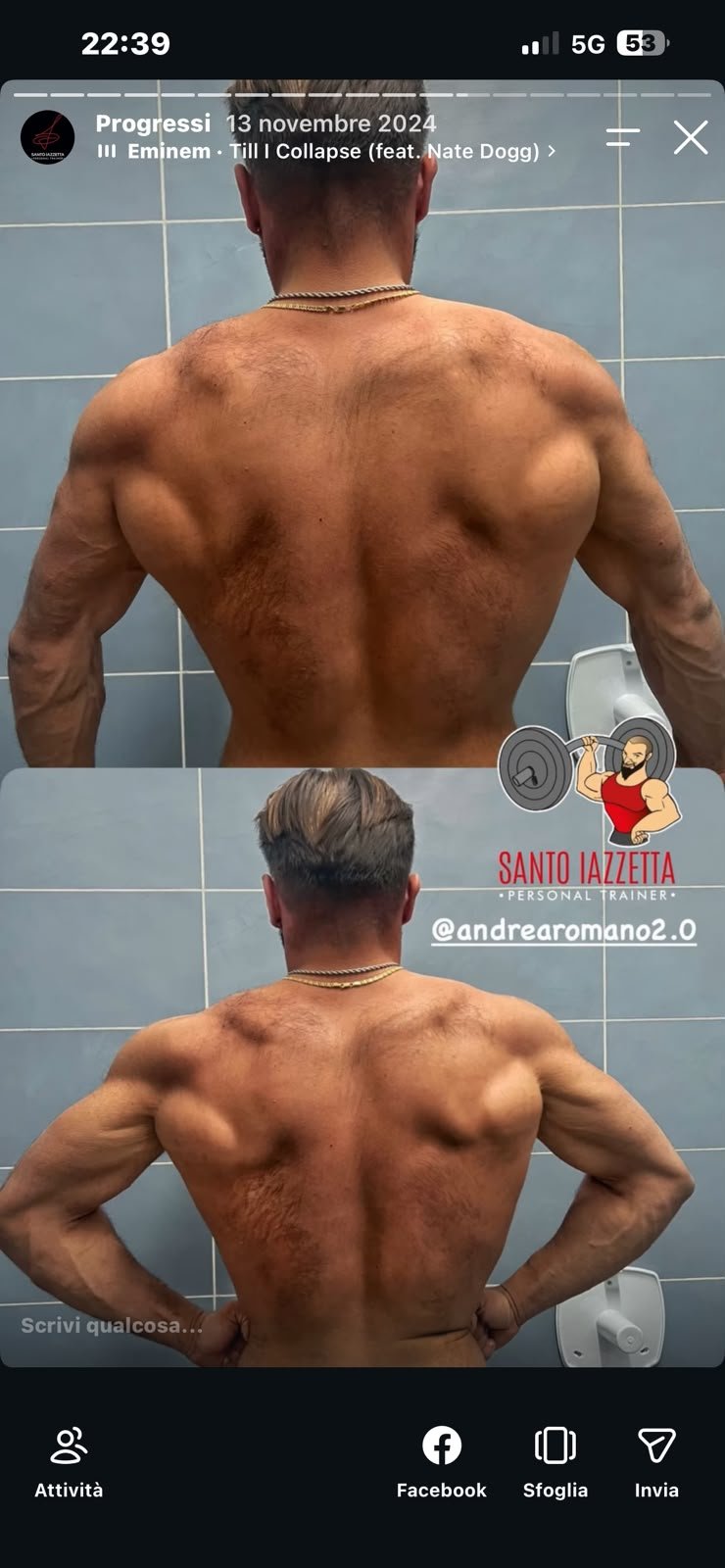 Definizione muscolare dopo il percorso di allenamento