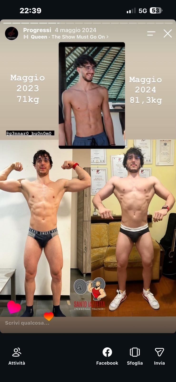 Trasformazione prima e dopo