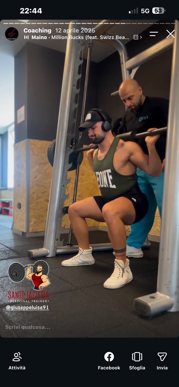 Allenamento guidato di un allievo